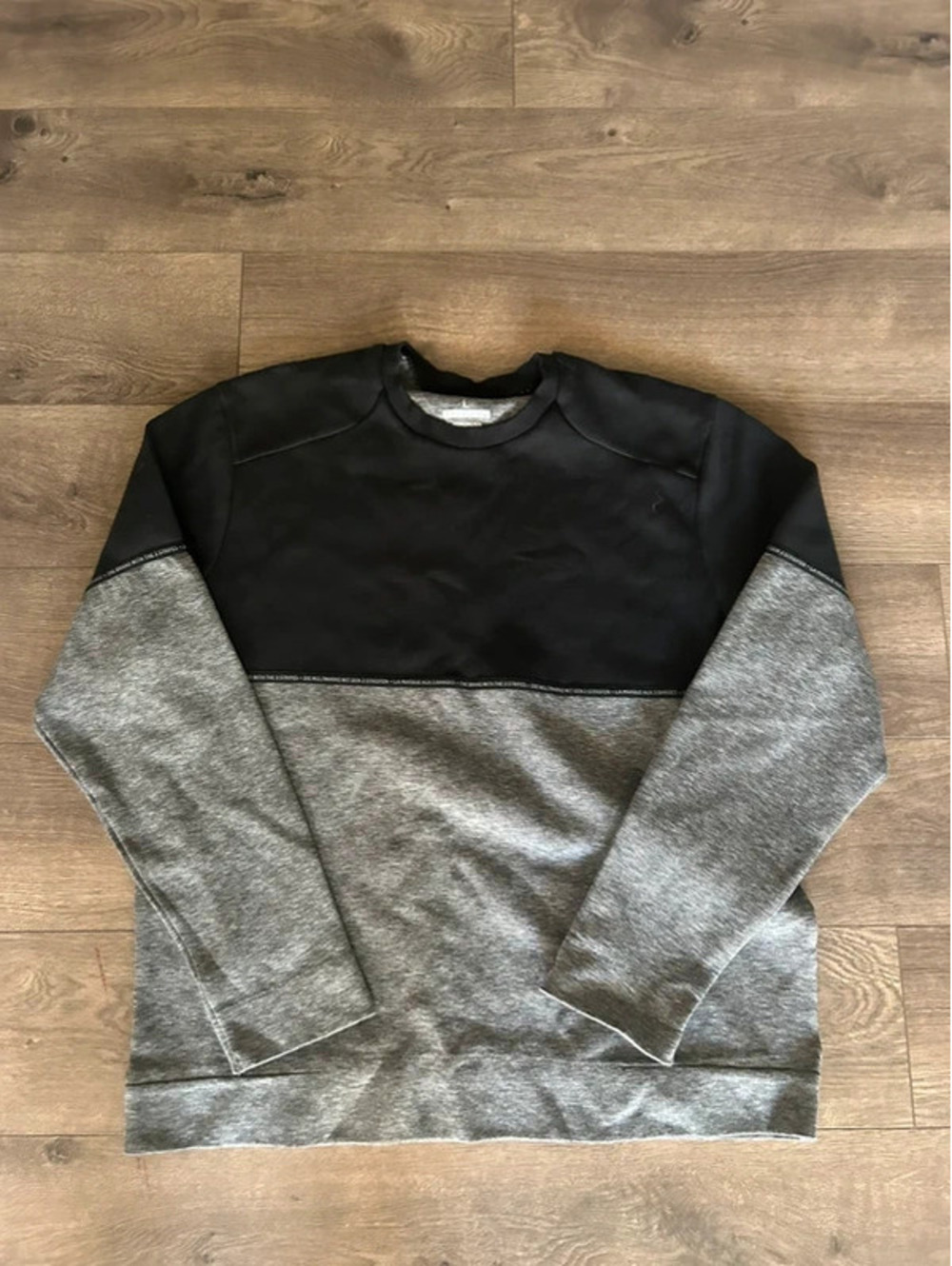 adidas ac milan colorblock sweatshirt size large